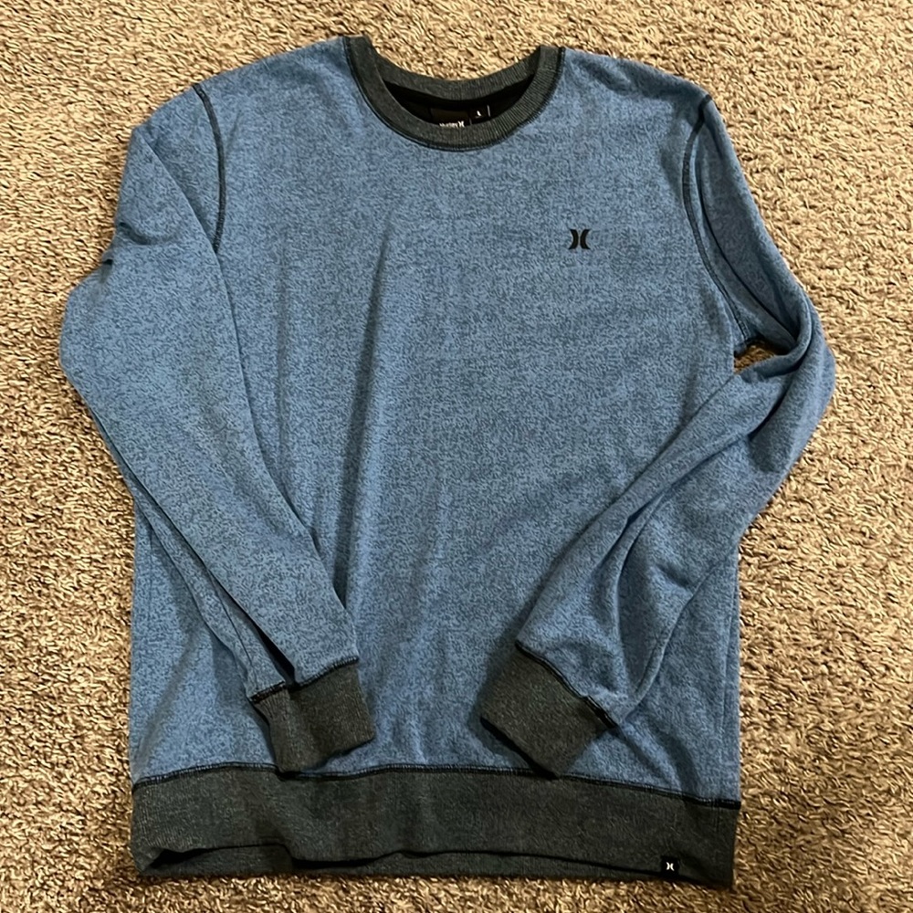 Blue Hurley Dri-Fit Sweatshirt Pullover